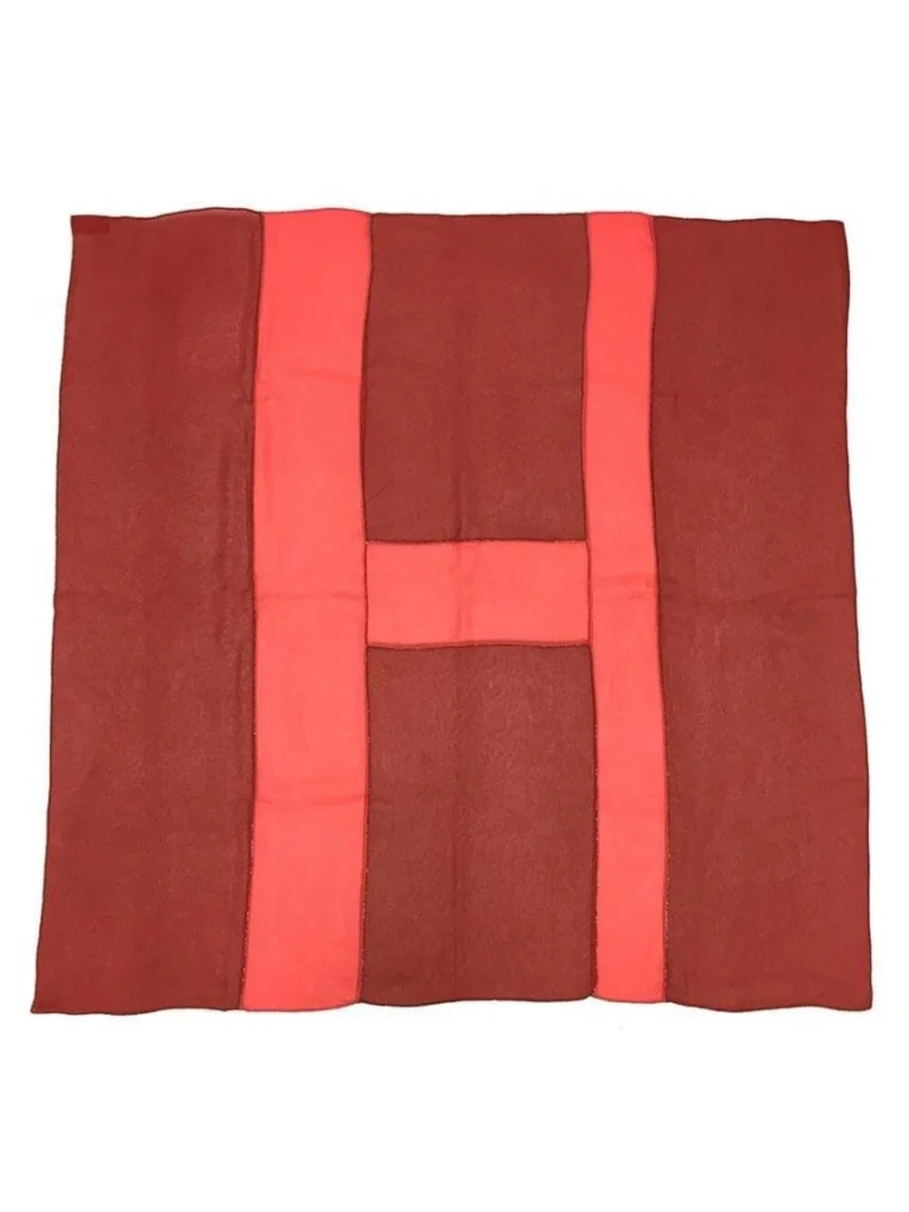 Hermes Scarf Muslin H Beaded Embroidery Shawl Aq9223